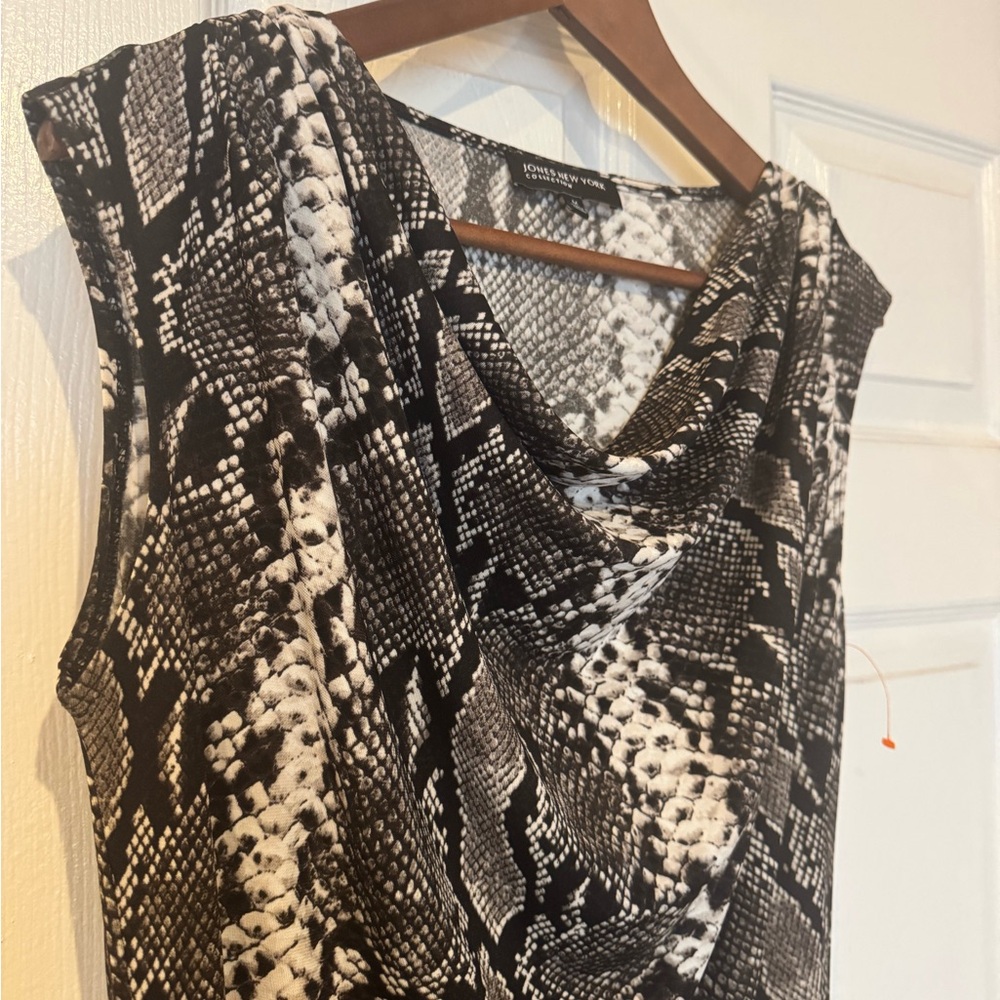 Jones New York Collection Sheath Python Snake Pri… - image 4